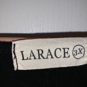 Black over long shirt dress